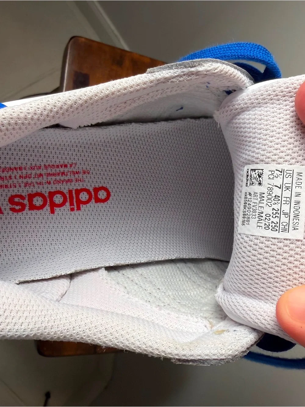Adidas Superstar Americana VS FY3033 White Red Blue Men’s 7.5 EU 40 2/3